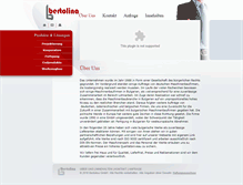 Tablet Screenshot of bertolina.de